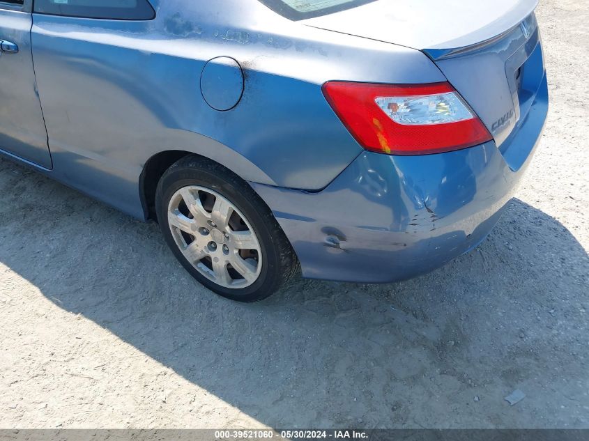 2007 Honda Civic Lx VIN: 2HGFG12617H556791 Lot: 39521060