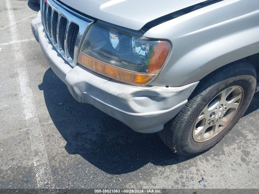 2000 Jeep Grand Cherokee Laredo VIN: 1J4G248S6YC392833 Lot: 39521063