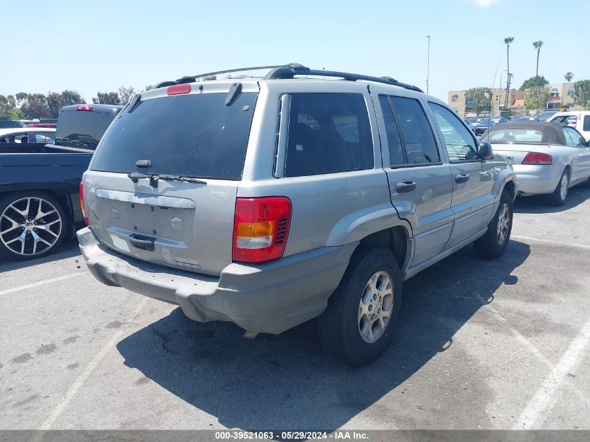 2000 Jeep Grand Cherokee Laredo VIN: 1J4G248S6YC392833 Lot: 39521063