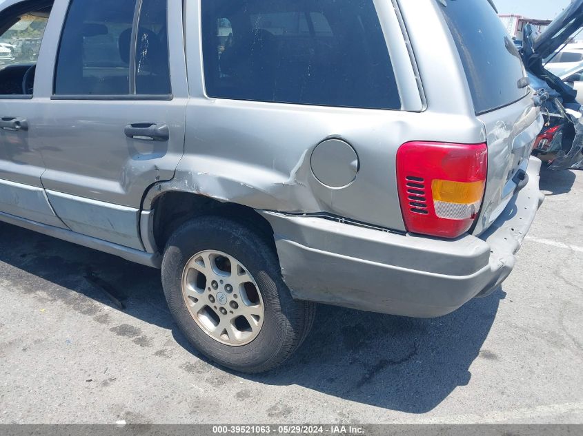 2000 Jeep Grand Cherokee Laredo VIN: 1J4G248S6YC392833 Lot: 39521063