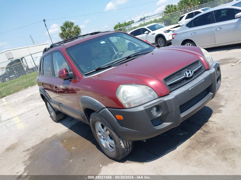 2008 Hyundai Tucson Limited V6/Se VIN: KM8JN72D08U853271 Lot: 39521068