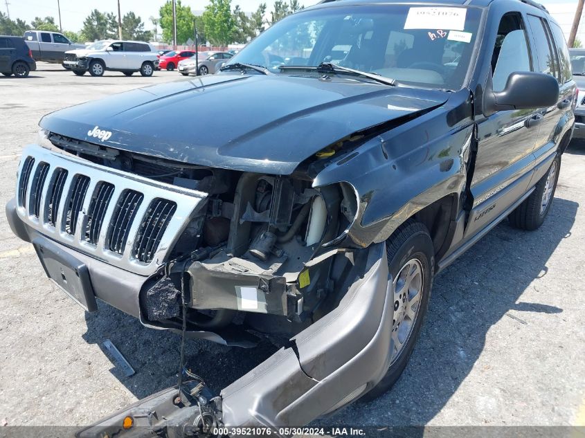 2000 Jeep Grand Cherokee Laredo VIN: 1J4G248S2YC300987 Lot: 39521076