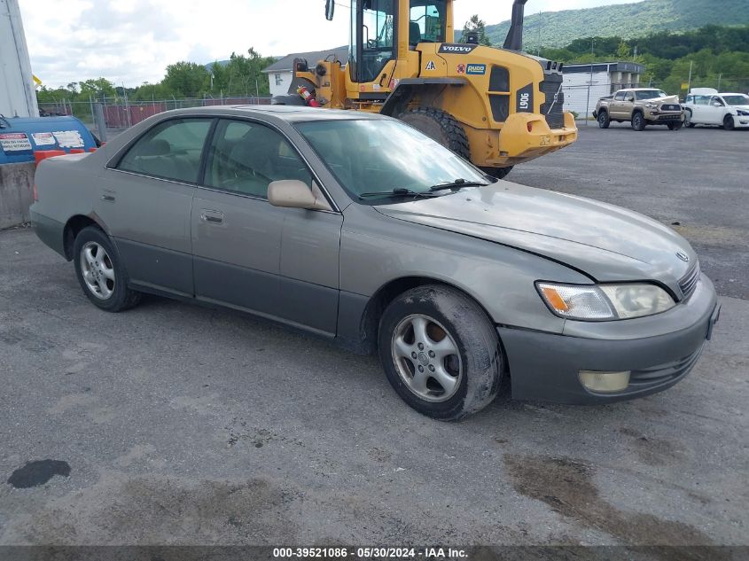 1997 Lexus Es 300 VIN: JT8BF22G7V0062269 Lot: 39521086