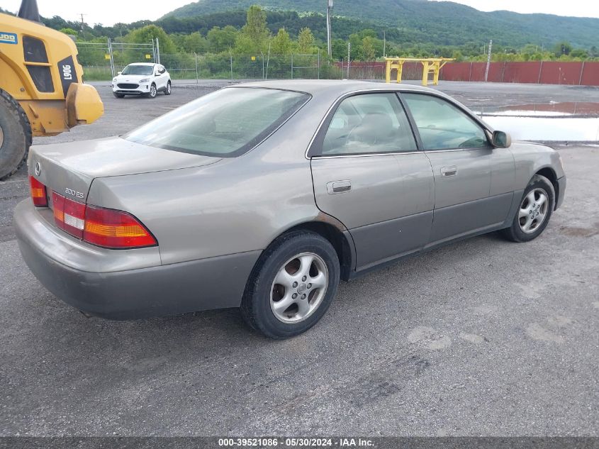 1997 Lexus Es 300 VIN: JT8BF22G7V0062269 Lot: 39521086