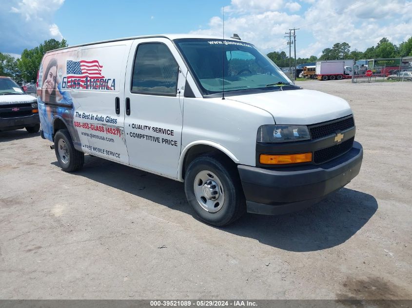 2018 Chevrolet Express 2500 Work Van VIN: 1GCWGAFP4J1344250 Lot: 39521089