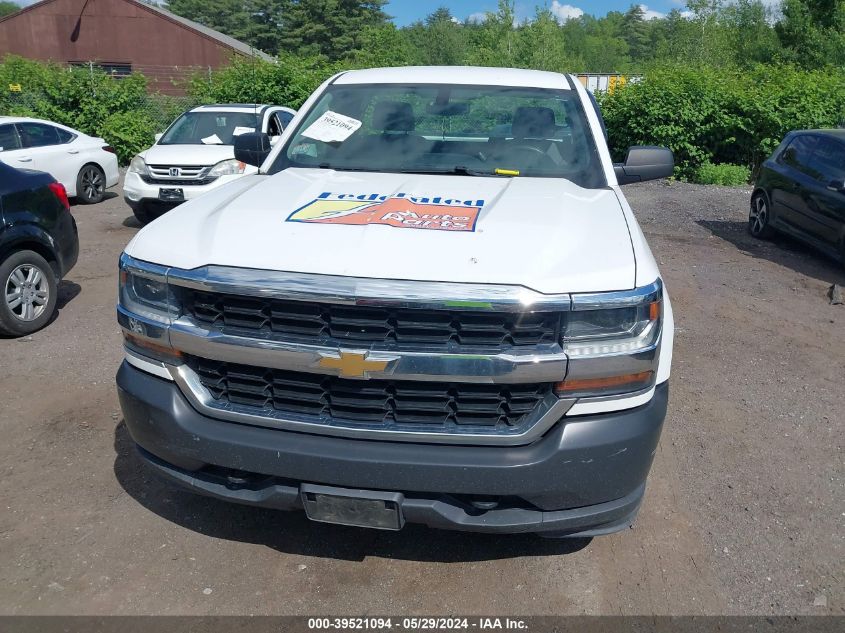 2018 Chevrolet Silverado 1500 Wt VIN: 1GCNKNEH8JZ145621 Lot: 39521094