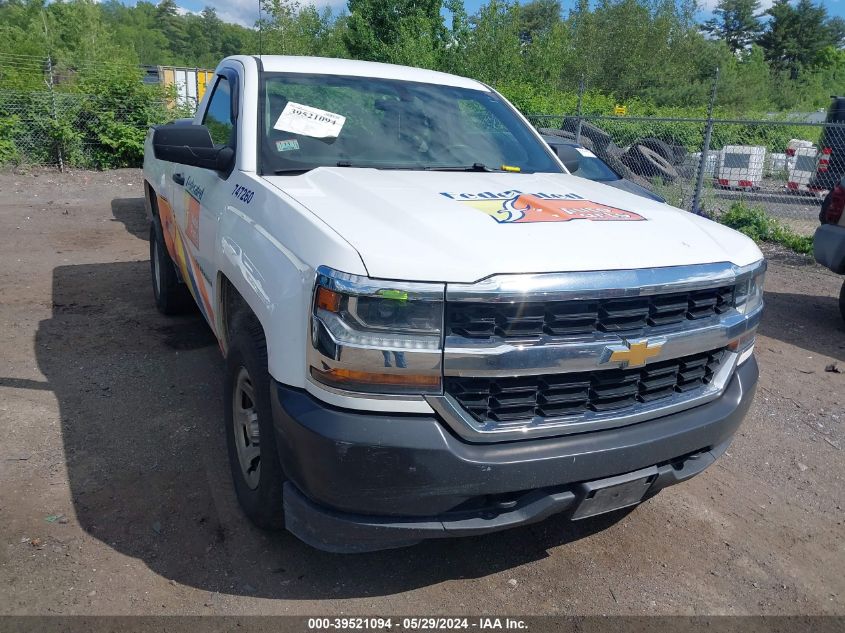 2018 Chevrolet Silverado 1500 Wt VIN: 1GCNKNEH8JZ145621 Lot: 39521094