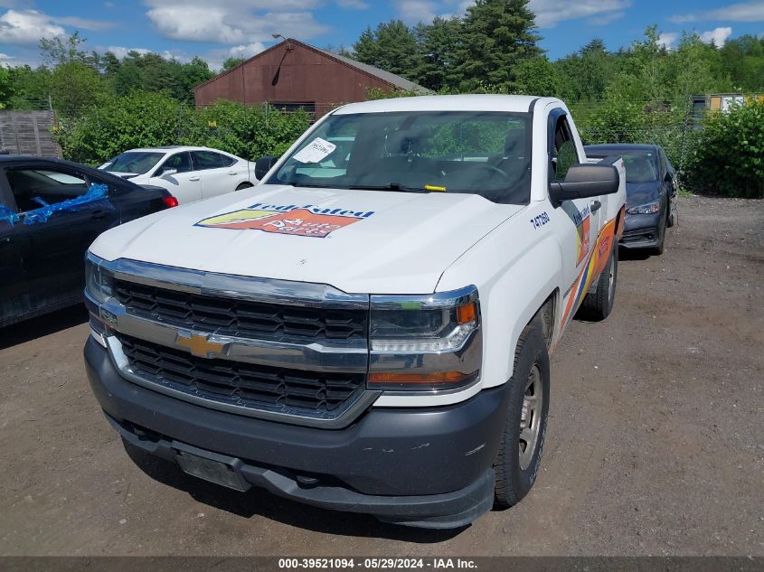 2018 Chevrolet Silverado 1500 Wt VIN: 1GCNKNEH8JZ145621 Lot: 39521094