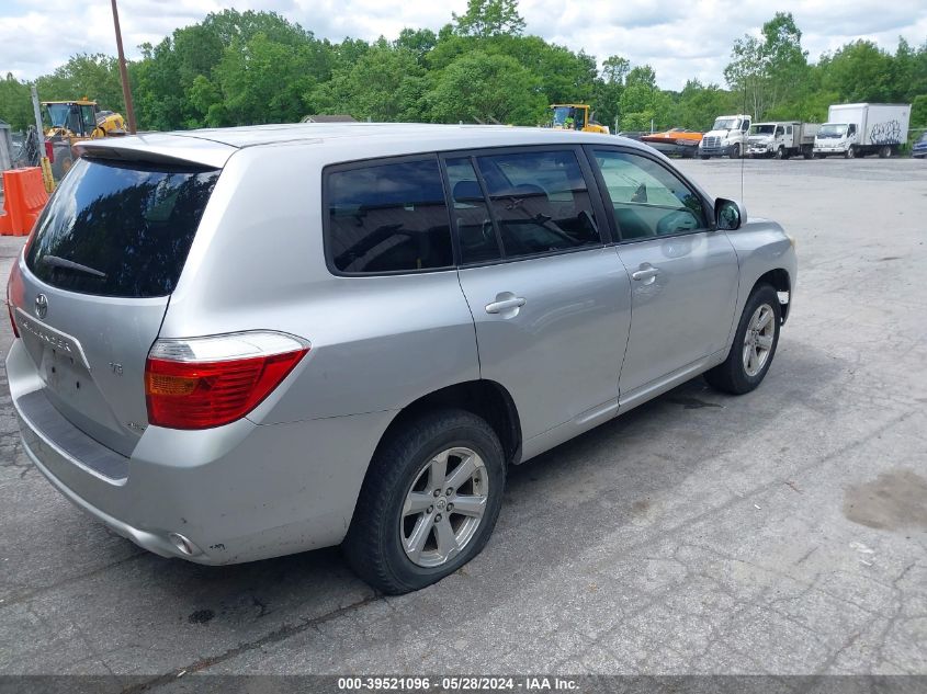 2009 Toyota Highlander VIN: JTEES41A392119320 Lot: 39521096