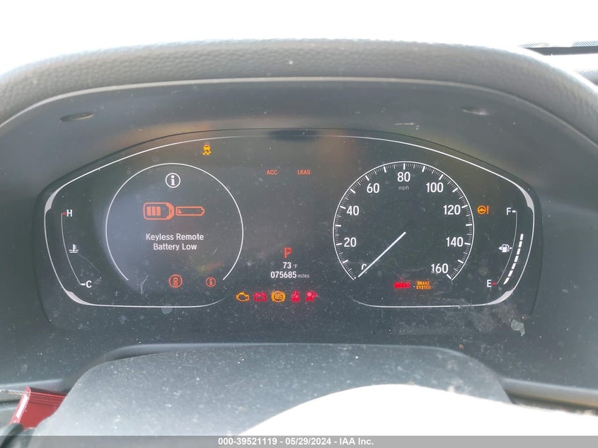 VIN 1HGCV1F59KA086463 2019 HONDA ACCORD EX-L