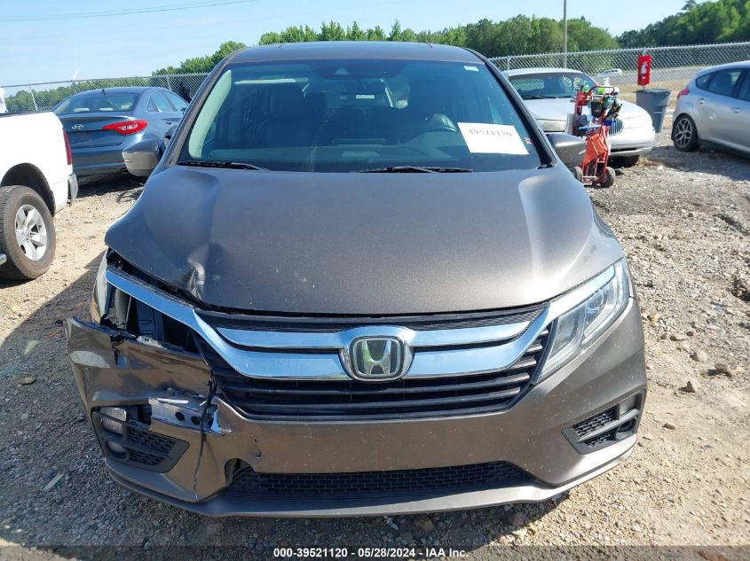 2018 Honda Odyssey Ex-L VIN: 5FNRL6H78JB074546 Lot: 39521120