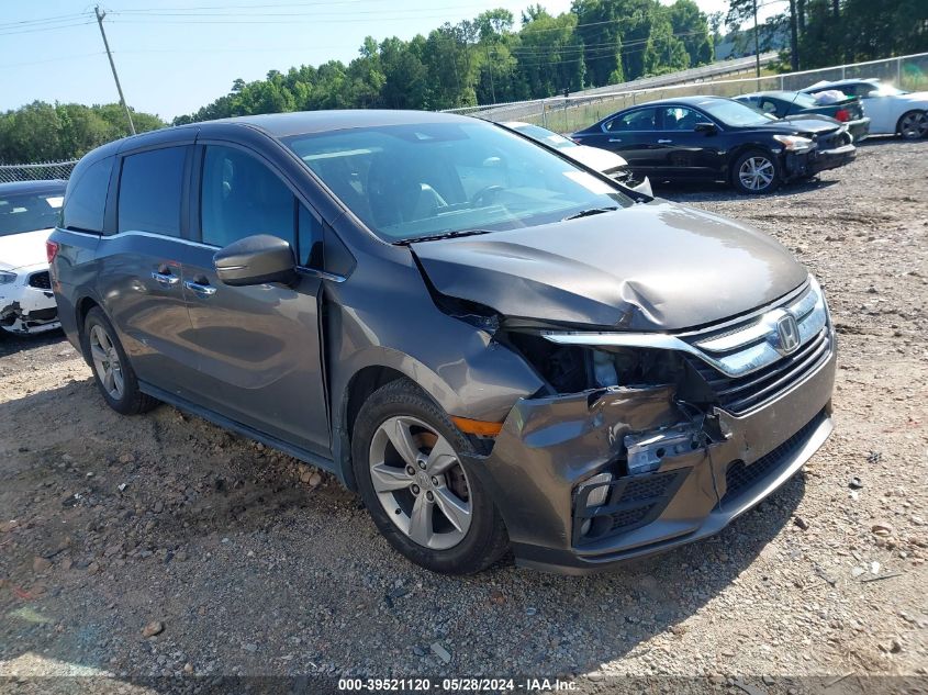 2018 Honda Odyssey Ex-L VIN: 5FNRL6H78JB074546 Lot: 39521120