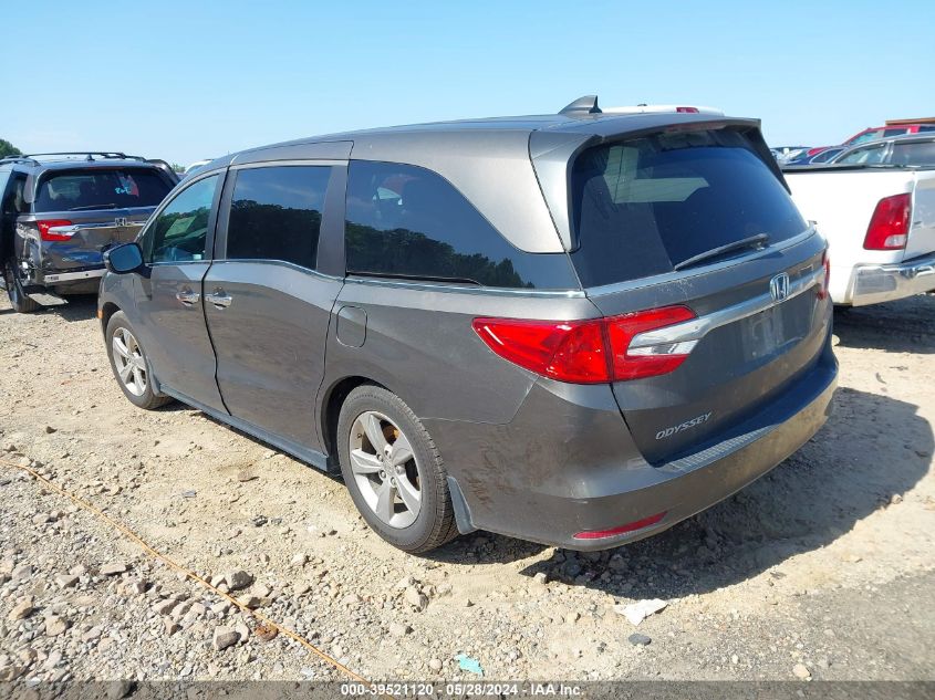 2018 Honda Odyssey Ex-L VIN: 5FNRL6H78JB074546 Lot: 39521120