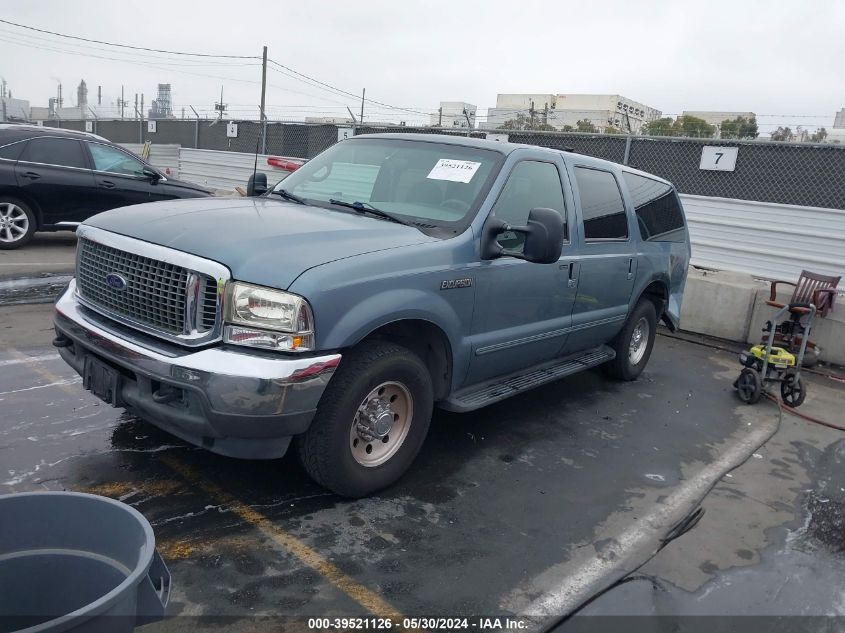 2000 Ford Excursion Xlt VIN: 1FMNU40L0YEC18655 Lot: 39521126