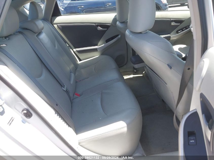 2010 Toyota Prius Iv VIN: JTDKN3DU6A5012652 Lot: 39521132