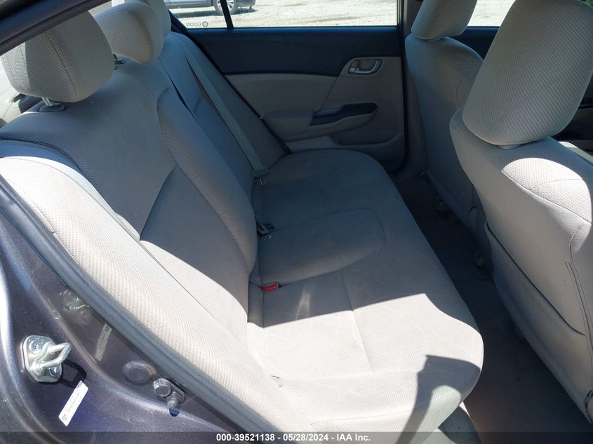 2012 Honda Civic Lx VIN: 19XFB2F54CE101492 Lot: 39521138