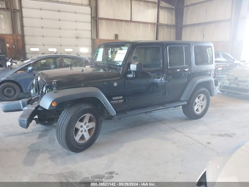 2018 Jeep Wrangler Jk Unlimited Sport S 4X4 VIN: 1C4HJWDG8JL889060 Lot: 39521142