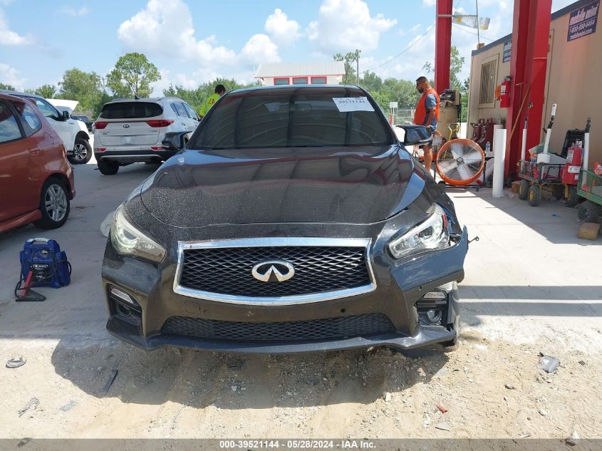 2017 Infiniti Q50 3.0T Sport VIN: JN1EV7AR0HM834645 Lot: 39521144