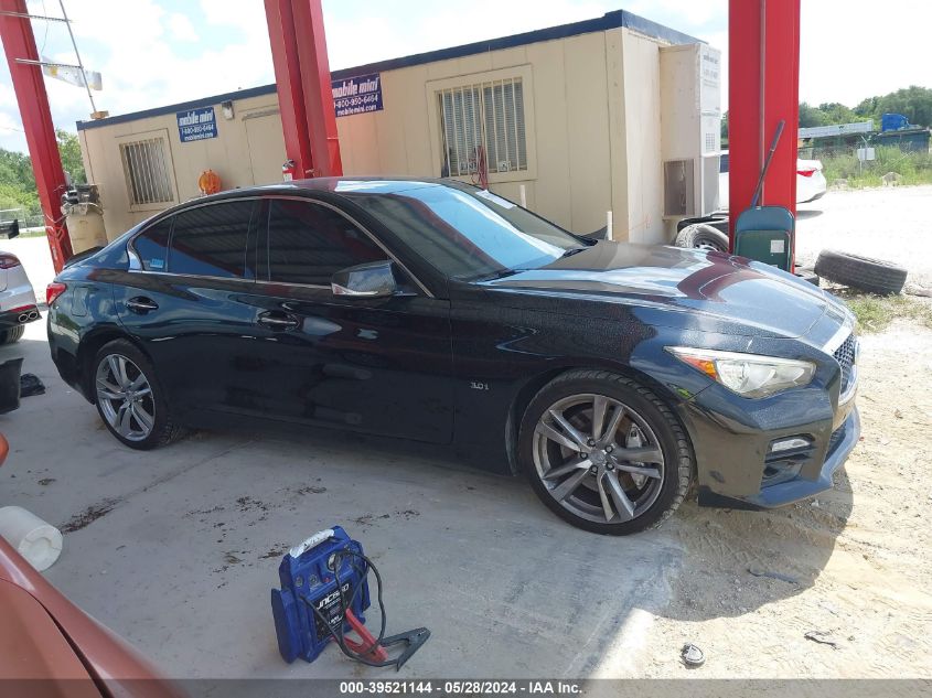 2017 Infiniti Q50 3.0T Sport VIN: JN1EV7AR0HM834645 Lot: 39521144