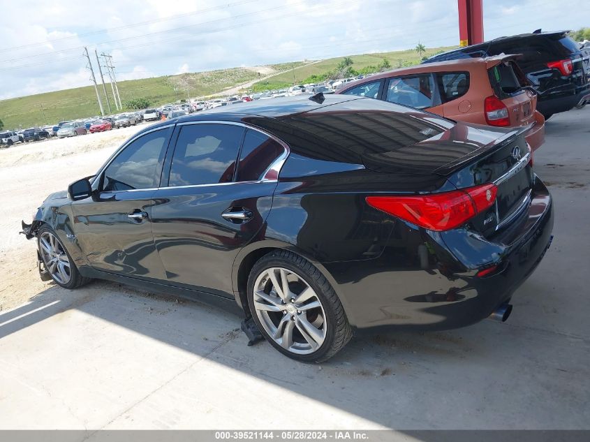 2017 Infiniti Q50 3.0T Sport VIN: JN1EV7AR0HM834645 Lot: 39521144