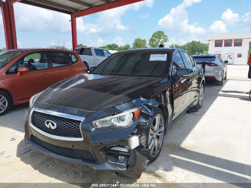 2017 Infiniti Q50 3.0T Sport VIN: JN1EV7AR0HM834645 Lot: 39521144