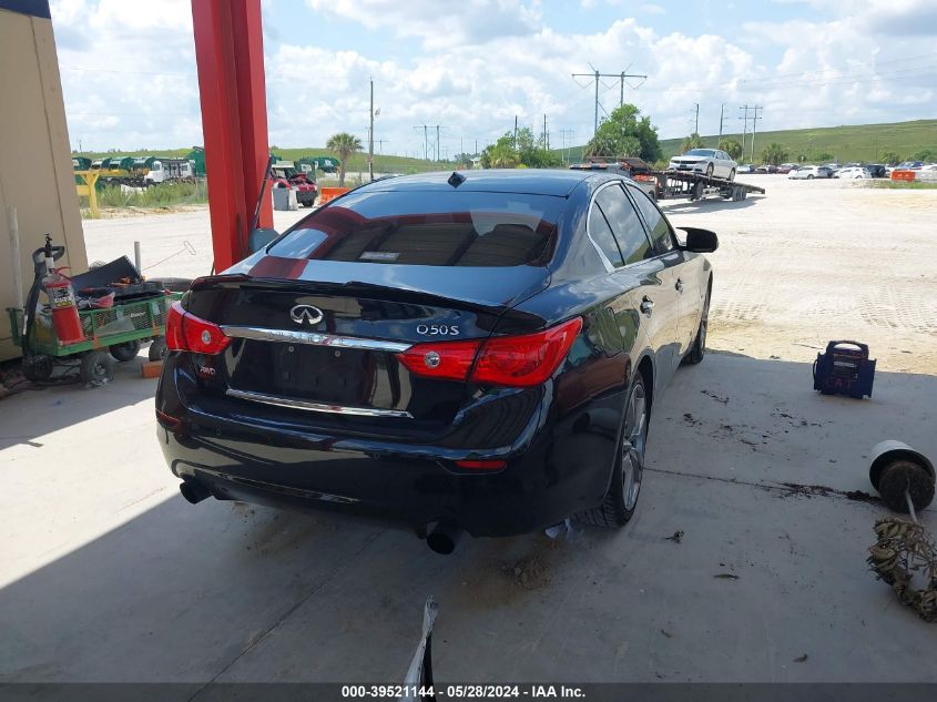 2017 Infiniti Q50 3.0T Sport VIN: JN1EV7AR0HM834645 Lot: 39521144