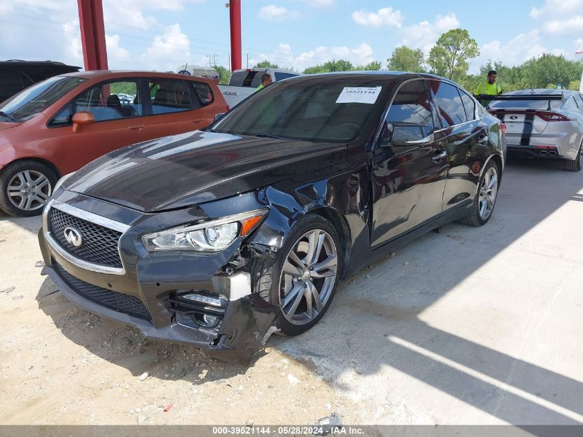 2017 Infiniti Q50 3.0T Sport VIN: JN1EV7AR0HM834645 Lot: 39521144