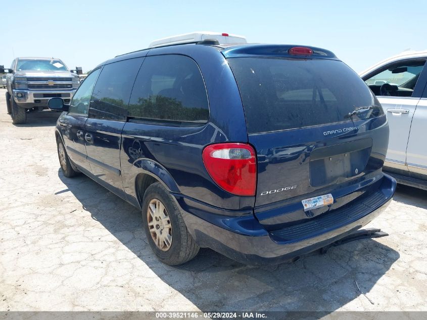 2005 Dodge Grand Caravan Se VIN: 1D4GP24R45B423659 Lot: 39521146