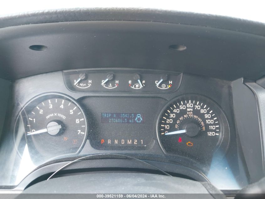 2011 Ford F-150 Xl VIN: 1FTFX1CF8BFC30543 Lot: 39521159