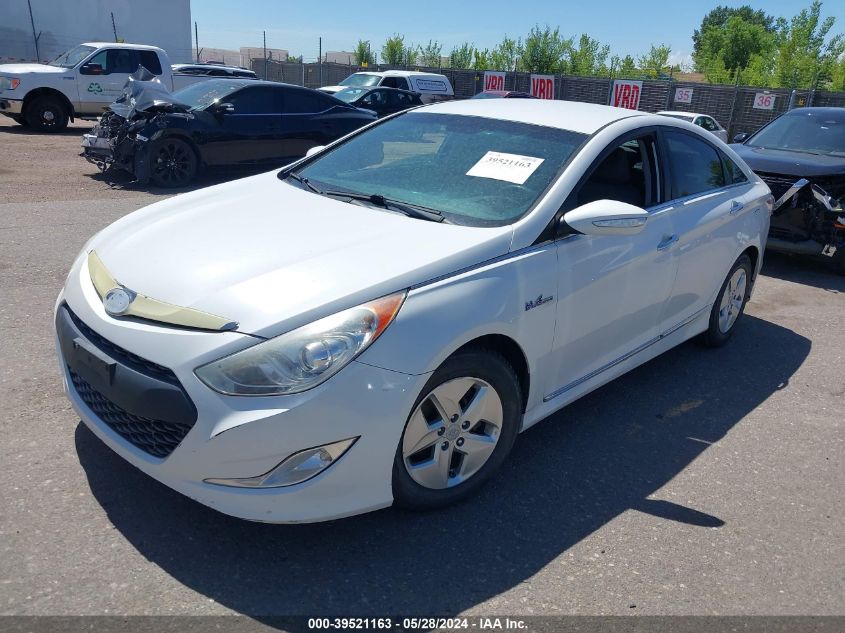 2012 Hyundai Sonata Hybrid VIN: KMHEC4A4XCA062554 Lot: 39521163