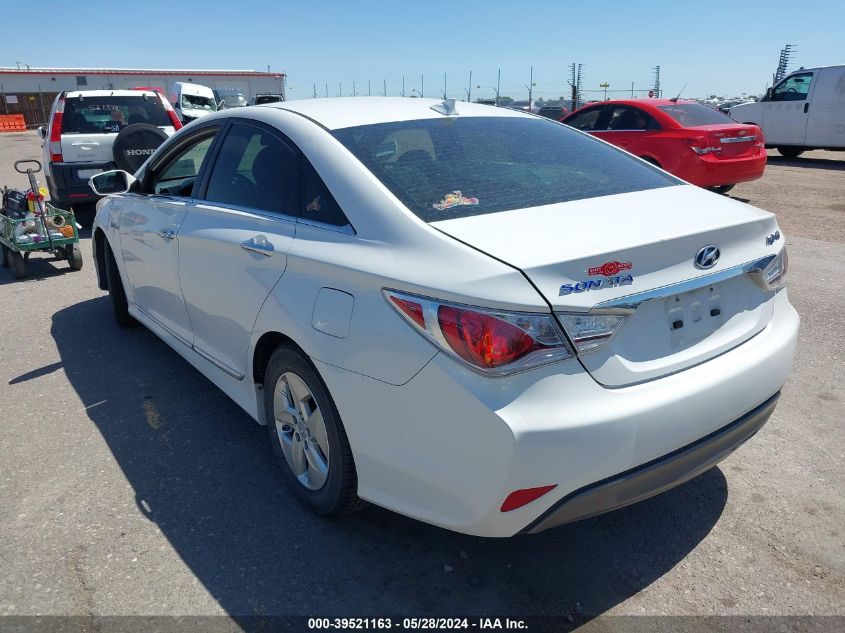 2012 Hyundai Sonata Hybrid VIN: KMHEC4A4XCA062554 Lot: 39521163