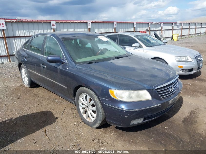 2006 Hyundai Azera Limited/Se VIN: KMHFC46F96A061530 Lot: 39521170