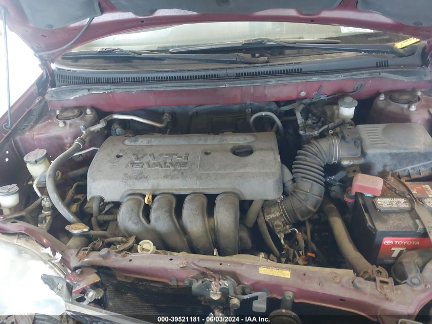 2005 Toyota Corolla Ce VIN: 1NXBR32E35Z447667 Lot: 39521181