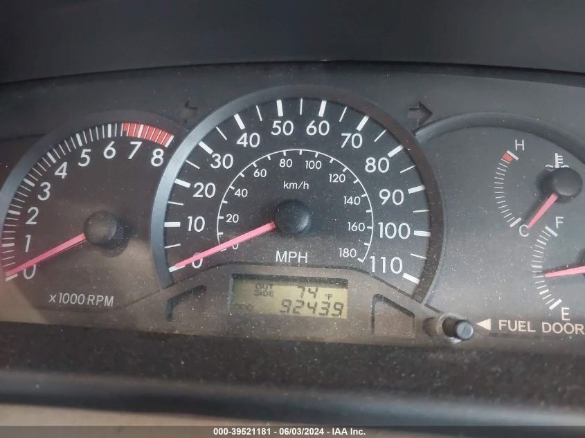 2005 Toyota Corolla Ce VIN: 1NXBR32E35Z447667 Lot: 39521181