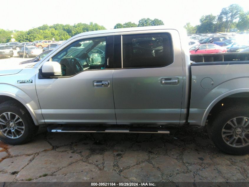 2018 FORD F-150 LARIAT - 1FTEW1E56JFC64286