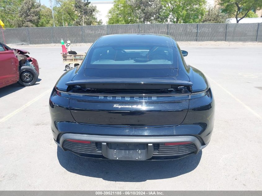 2022 Porsche Taycan 4S VIN: WP0AB2Y19NSA44567 Lot: 39521185