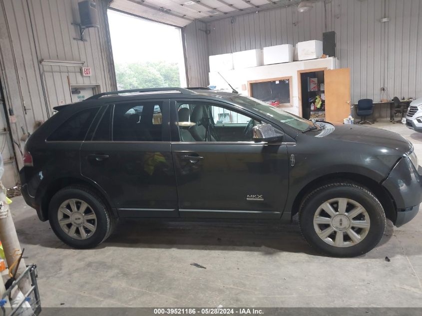 2007 Lincoln Mkx VIN: 2LMDU88C27BJ37128 Lot: 39521186