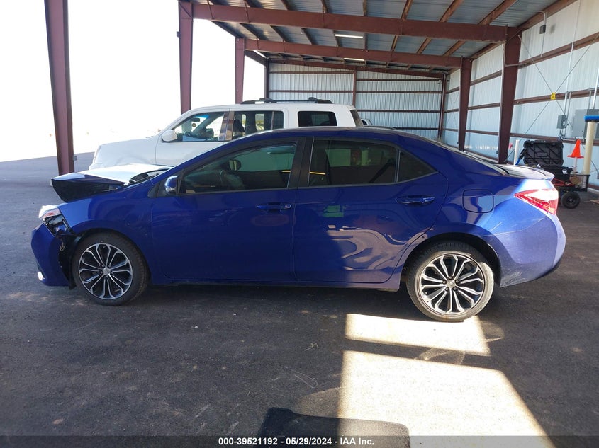2015 Toyota Corolla S Plus VIN: 2T1BURHE9FC324953 Lot: 39521192