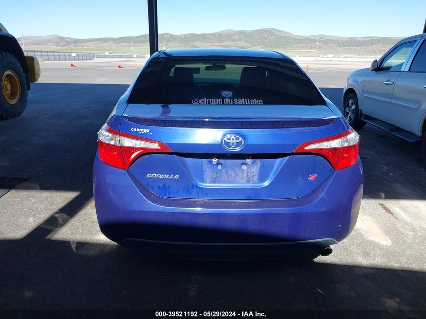 2015 Toyota Corolla S Plus VIN: 2T1BURHE9FC324953 Lot: 39521192