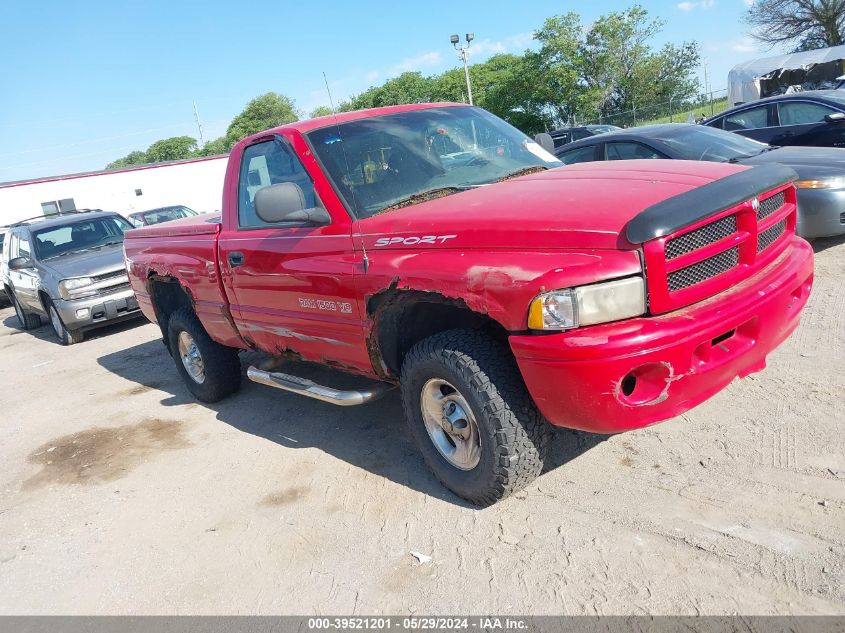 1999 Dodge Ram 1500 St VIN: 1B7HF16Z0XS294592 Lot: 39521201