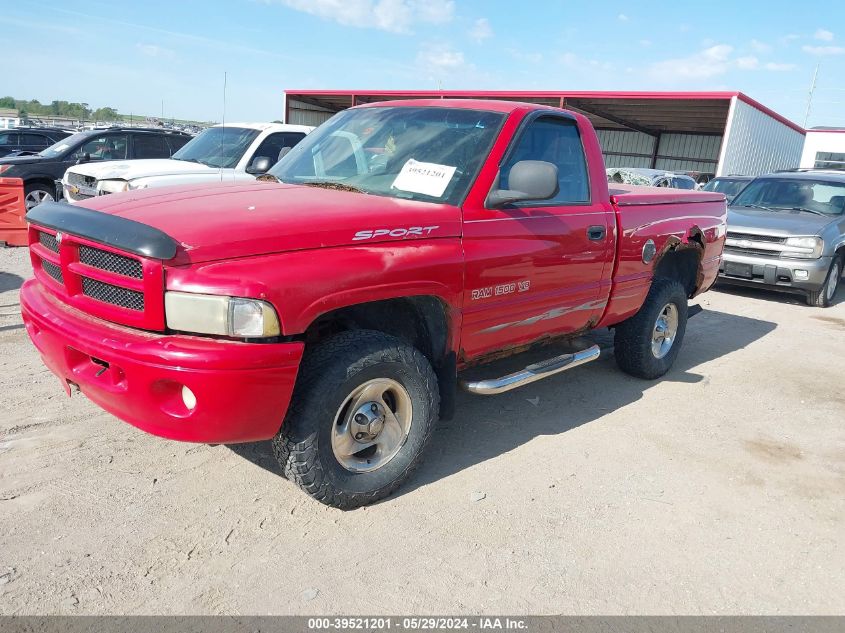 1999 Dodge Ram 1500 St VIN: 1B7HF16Z0XS294592 Lot: 39521201