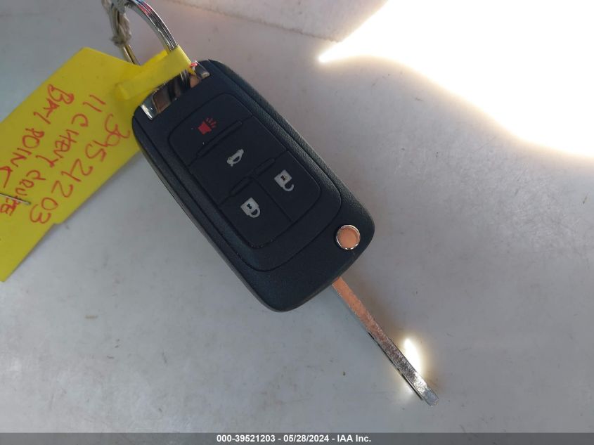 2011 Chevrolet Cruze 1Lt VIN: 1G1PF5S95B7302215 Lot: 39521203