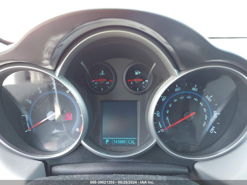 2011 Chevrolet Cruze 1Lt VIN: 1G1PF5S95B7302215 Lot: 39521203