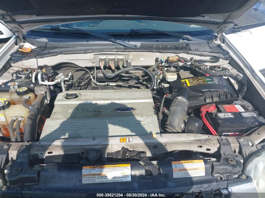 2006 Ford Escape Hybrid VIN: 1FMYU95H36KC36077 Lot: 39521204