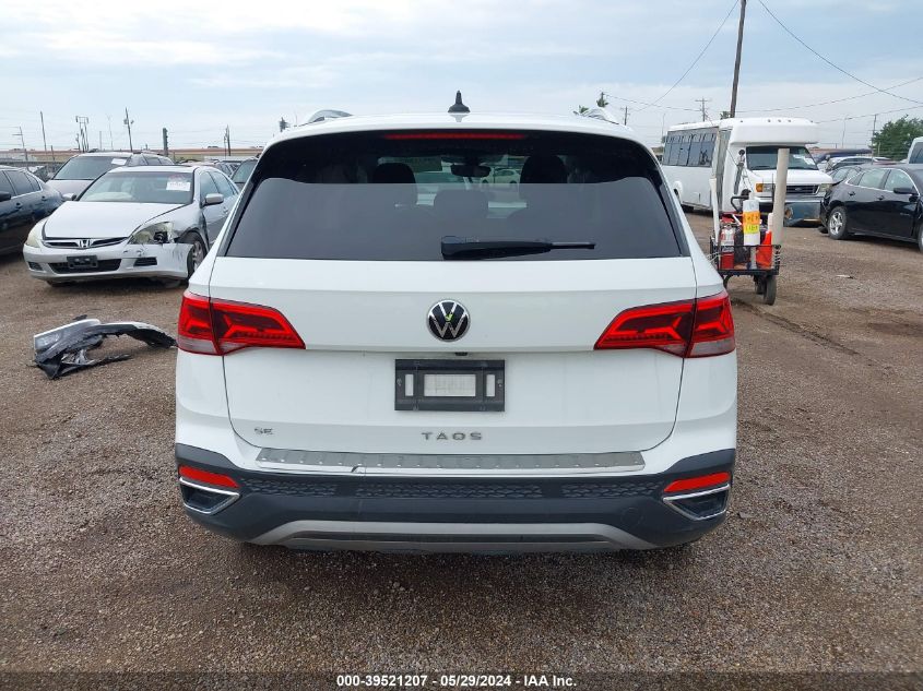 2023 Volkswagen Taos 1.5T Se VIN: 3VVSX7B25PM344136 Lot: 39521207