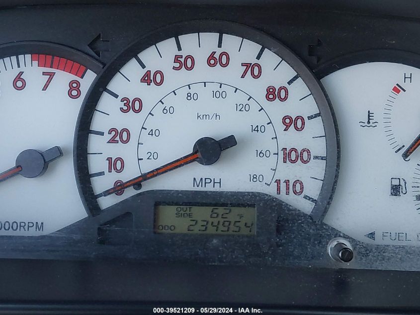 2003 Toyota Corolla S VIN: 1NXBR32E43Z134480 Lot: 39521209