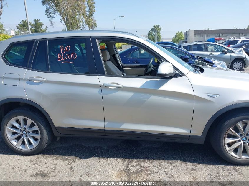 2017 BMW X3 xDrive28I VIN: 5UXWX9C59H0T12149 Lot: 39521218