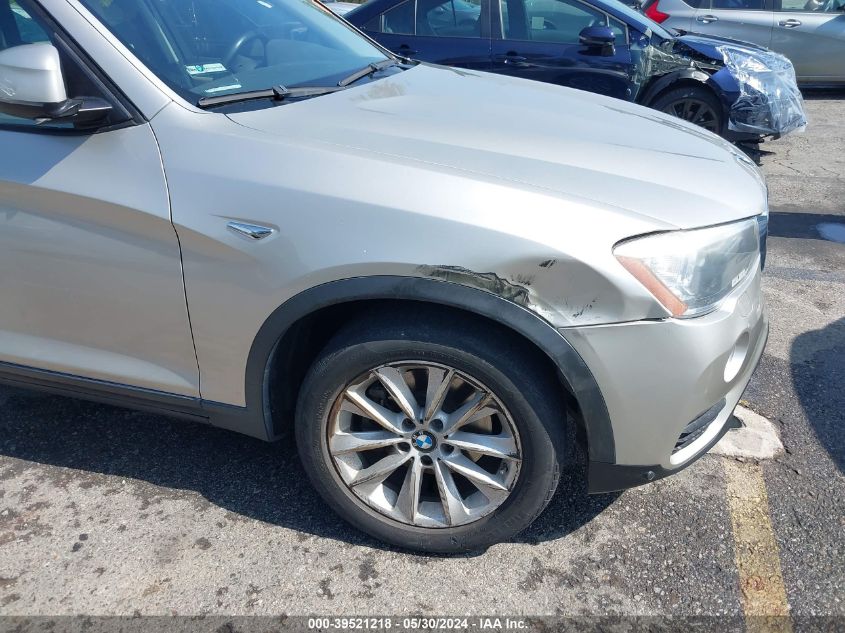 2017 BMW X3 xDrive28I VIN: 5UXWX9C59H0T12149 Lot: 39521218