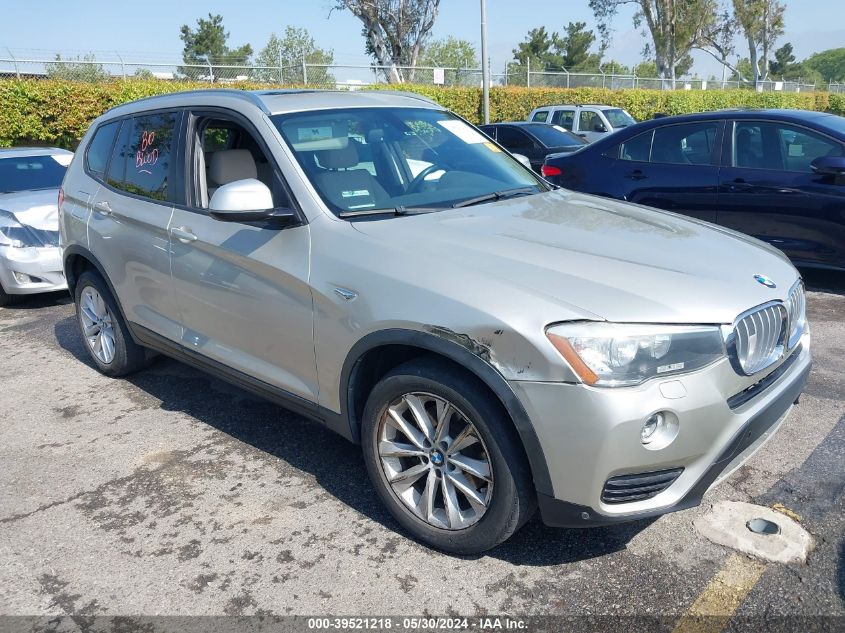 2017 BMW X3 xDrive28I VIN: 5UXWX9C59H0T12149 Lot: 39521218