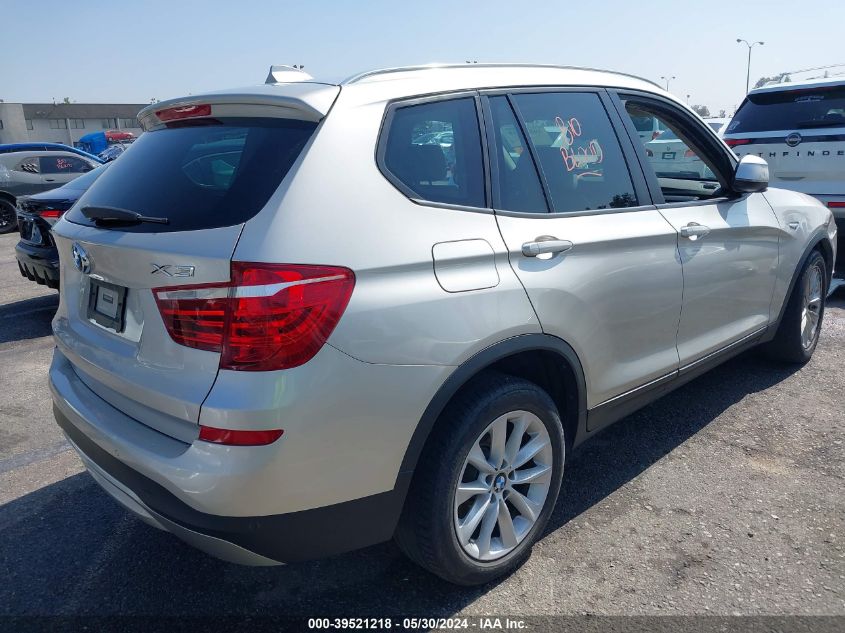 2017 BMW X3 xDrive28I VIN: 5UXWX9C59H0T12149 Lot: 39521218